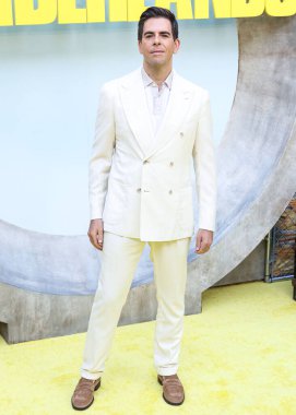 Eli Roth, 6 Ağustos 2024 'te Hollywood, Los Angeles, Kaliforniya, ABD' deki TCL Çin Tiyatrosu IMAX 'ta düzenlenen Lionsgate Film' Borderlands 'in Özel Los Angeles Fan Etkinliği' ne ulaştı.. 