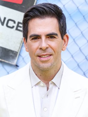 Eli Roth arrives at the Lionsgate Films' 'Borderlands' Special Los Angeles Fan Event held at the TCL Chinese Theatre IMAX on August 6, 2024 in Hollywood, Los Angeles, California, United States.  clipart