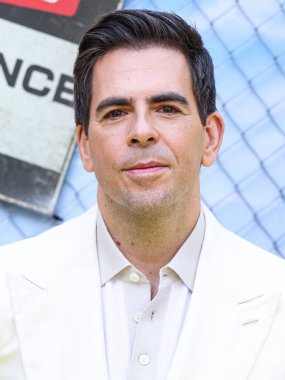 Eli Roth arrives at the Lionsgate Films' 'Borderlands' Special Los Angeles Fan Event held at the TCL Chinese Theatre IMAX on August 6, 2024 in Hollywood, Los Angeles, California, United States.  clipart