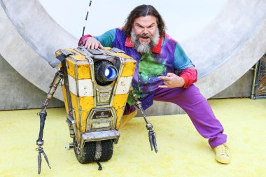 Jack Black, 6 Ağustos 2024 'te Hollywood, Los Angeles, Kaliforniya, ABD' deki TCL Çin Tiyatrosu IMAX 'ta düzenlenen Lionsgate Film' Borderlands 'in Özel Los Angeles Fan Etkinliği' ne ulaştı.. 