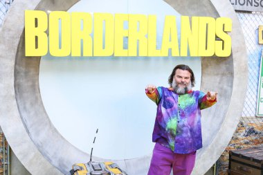 Jack Black, 6 Ağustos 2024 'te Hollywood, Los Angeles, Kaliforniya, ABD' deki TCL Çin Tiyatrosu IMAX 'ta düzenlenen Lionsgate Film' Borderlands 'in Özel Los Angeles Fan Etkinliği' ne ulaştı.. 