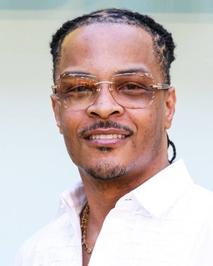 T.I. (Clifford Joseph Harris Jr.) 6 Ağustos 2024 'te Hollywood, Los Angeles, Kaliforniya, ABD' de bulunan TCL Çin Tiyatrosu IMAX 'te düzenlenen Lionsgate Film' Borderlands 'in Özel Los Angeles Fan Etkinliği' ne varır.. 