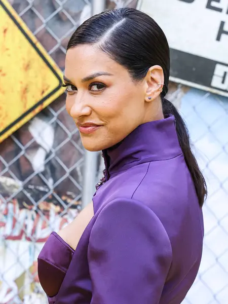 stock image Janina Gavankar arrives at the Lionsgate Films' 'Borderlands' Special Los Angeles Fan Event held at the TCL Chinese Theatre IMAX on August 6, 2024 in Hollywood, Los Angeles, California, United States. 