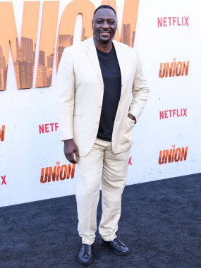 Adewale Akinnuoye-Agbaje, Netflix 'in 12 Ağustos 2024' te Hollywood 'da Hollywood, Los Angeles, Kaliforniya, ABD' de düzenlenen 