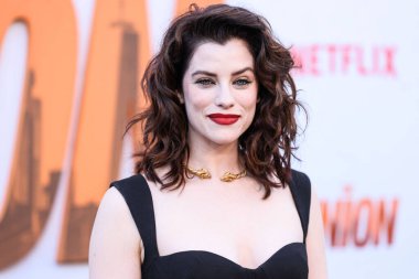 Jessica De Gouw, Netflix 'in 12 Ağustos 2024' te Hollywood 'daki Hollywood Mısır Tiyatrosu' ndaki Los Angeles Premiere of Netflix 'in galasına geldi..
