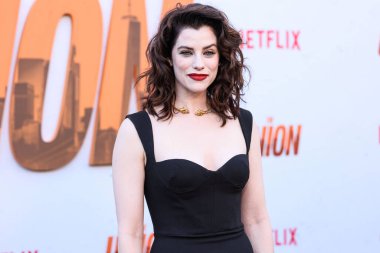 Jessica De Gouw, Netflix 'in 12 Ağustos 2024' te Hollywood 'daki Hollywood Mısır Tiyatrosu' ndaki Los Angeles Premiere of Netflix 'in galasına geldi..