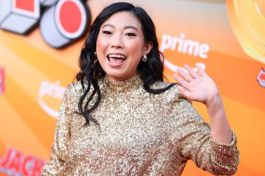 Awkwafina, Amazon MGM Stüdyoları 'nın Los Angeles galasına geldi. 13 Ağustos 2024 'te Hollywood, Los Angeles, Kaliforniya, ABD' deki TCL Çin Tiyatrosu 'nda düzenlendi.. 