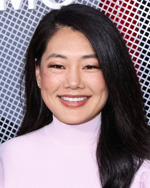 Kristal Kung Minkoff, 15 Ağustos 2024 'te Inglewood, Los Angeles, Kaliforniya' da düzenlenen Intuit Dome Büyük Açılışı - Kurdele Kesme Seremonisi ve Kırmızı Halı 'ya ulaştı.. 