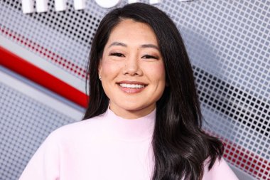 Kristal Kung Minkoff, 15 Ağustos 2024 'te Inglewood, Los Angeles, Kaliforniya' da düzenlenen Intuit Dome Büyük Açılışı - Kurdele Kesme Seremonisi ve Kırmızı Halı 'ya ulaştı.. 