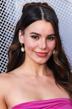 Madison Grace, 15 Ağustos 2024 'te Inglewood, Los Angeles, Kaliforniya, ABD' deki Intuit Dome 'da düzenlenen Intuit Dome Büyük Açılış Töreni ve Kırmızı Halı' ya ulaşır.. 