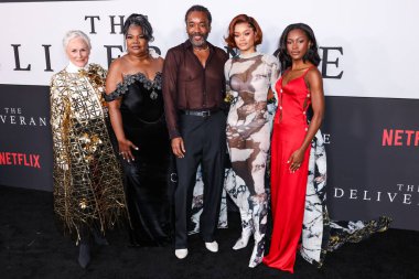 Glenn Close, Mo 'Nique, Lee Daniels, Andra Day ve Demi Singleton Netflix' in 28 Ağustos 2024 'te Hollywood, Los Angeles, Kaliforniya, ABD' de düzenlenen Netflix Tudum Tiyatrosu 'nun Los Angeles galasına geldiler.. 