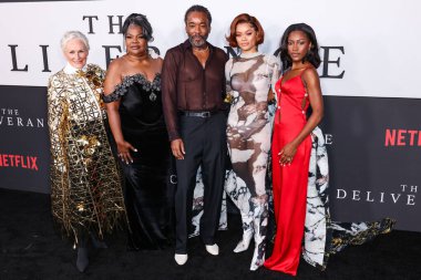 Glenn Close, Mo 'Nique, Lee Daniels, Andra Day ve Demi Singleton Netflix' in 28 Ağustos 2024 'te Hollywood, Los Angeles, Kaliforniya, ABD' de düzenlenen Netflix Tudum Tiyatrosu 'nun Los Angeles galasına geldiler.. 