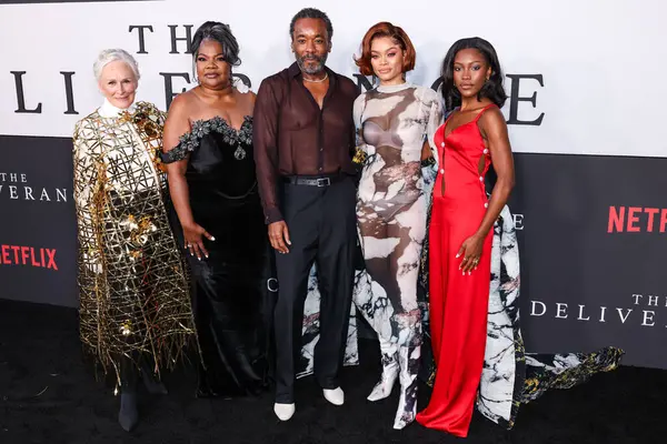 Glenn Close, Mo 'Nique, Lee Daniels, Andra Day ve Demi Singleton Netflix' in 28 Ağustos 2024 'te Hollywood, Los Angeles, Kaliforniya, ABD' de düzenlenen Netflix Tudum Tiyatrosu 'nun Los Angeles galasına geldiler.. 