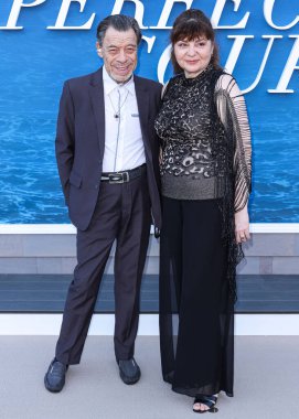 Irina Dubova arrives at the Los Angeles Premiere Of Netflix's 'The Perfect Couple' Season 1 held at The Egyptian Theatre Hollywood on September 4, 2024 in Hollywood, Los Angeles, California, United States.  clipart