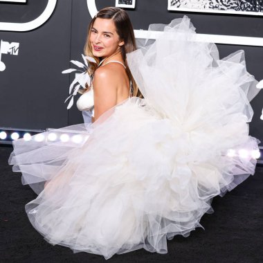 Addison Rae arrives at the 2024 MTV Video Music Awards held at UBS Arena on September 11, 2024 in Elmont, New York, United States. clipart