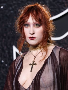 Chappell Roan wearing Y/Project arrives at the 2024 MTV Video Music Awards held at UBS Arena on September 11, 2024 in Elmont, New York, United States.