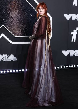 Chappell Roan wearing Y/Project arrives at the 2024 MTV Video Music Awards held at UBS Arena on September 11, 2024 in Elmont, New York, United States.