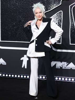 Cyndi Lauper, 11 Eylül 2024 'te UBS Arena' da düzenlenen 2024 MTV Video Müzik Ödülleri 'ne ulaştı.. 