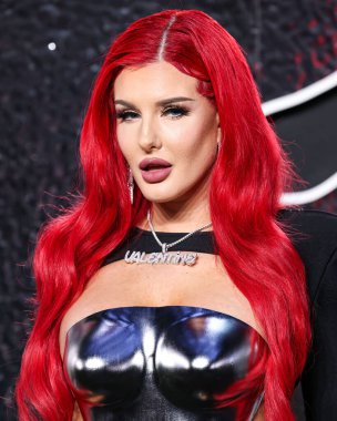 Justina Valentine, 11 Eylül 2024 'te UBS Arena' da düzenlenen 2024 MTV Video Müzik Ödülleri 'ne ulaştı.. 