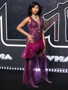 Muni Long, 11 Eylül 2024 'te UBS Arena' da düzenlenen 2024 MTV Video Müzik Ödülleri 'ne ulaştı..