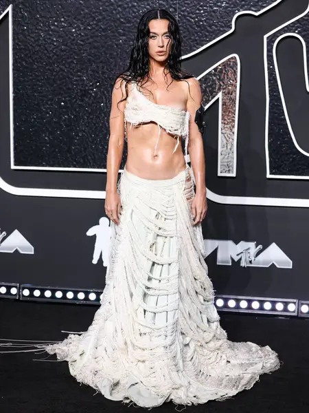 stock image Katy Perry wearing Who Decides War arrives at the 2024 MTV Video Music Awards held at UBS Arena on September 11, 2024 in Elmont, New York, United States.