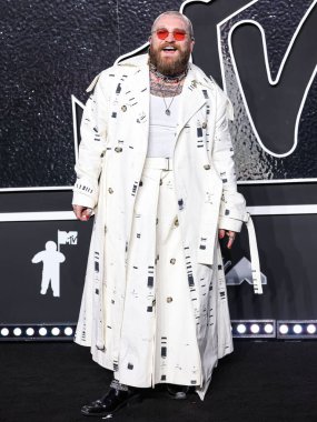 Teddy Swims, 11 Eylül 2024 'te UBS Arena' da düzenlenen 2024 MTV Video Müzik Ödülleri 'ne geldi..