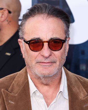 Andy Garcia, 18 Eylül 2024 'te TCL Çin Tiyatrosu IMAX' te düzenlenen Los Angeles Apple TV 'nin galası artı' Wolfs 'a 18 Eylül 2024' te Hollywood, Los Angeles, Kaliforniya 'da ulaşır. (Fotoğraf: Xavier Collin / Image Press Agency)