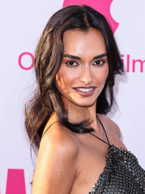 Gizele Oliveira, 18 Eylül 2024 'te Hollywood, Los Angeles, Kaliforniya, ABD' deki TCL Çin Tiyatrosu IMAX 'te düzenlenen Apple TV +' s 'Wolfs' un Los Angeles prömiyerine geldi.. 