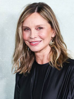 Calista Flockhart, 8 Ekim 2024 'te Batı Hollywood, Los Angeles, Kaliforniya' da Pasifik Tasarım Merkezi 'nde düzenlenen Apple TV + Serisi' Küçülen '2..