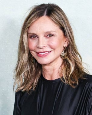 Calista Flockhart, 8 Ekim 2024 'te Batı Hollywood, Los Angeles, Kaliforniya' da Pasifik Tasarım Merkezi 'nde düzenlenen Apple TV + Serisi' Küçülen '2..