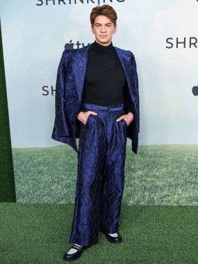 Devin Kawaoka, 8 Ekim 2024 'te Batı Hollywood, Los Angeles, Kaliforniya, ABD' deki Pasifik Tasarım Merkezi 'nde düzenlenen Apple TV + Serisi' Küçülen '2.. 