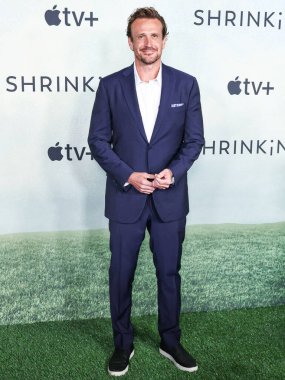 Jason Segel, 8 Ekim 2024 'te Batı Hollywood, Los Angeles, Kaliforniya, ABD' de Pasifik Tasarım Merkezi 'nde düzenlenen Apple TV + Serisi' Küçülen '2..