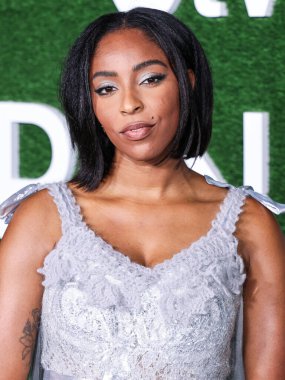 Jessica Williams, 8 Ekim 2024 'te Batı Hollywood, Los Angeles, Kaliforniya, ABD' de Pasifik Tasarım Merkezi 'nde düzenlenen Dünya Apple TV + Serisi' Küçültme '2..