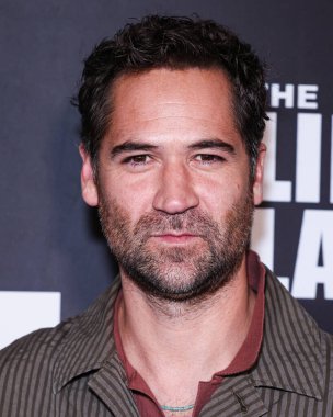 Manuel Garcia-Rulfo arrives at Netflix's 'The Lincoln Lawyer' Season 3 Celebration With A Taste Of Los Angeles' Iconic Street Foods held at Los Angeles Center Studios on October 10, 2024 in Los Angeles, California, United States. clipart