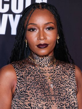 Yaya DaCosta, Los Angeles Merkez Stüdyoları 'nda 10 Ekim 2024' te Los Angeles, Kaliforniya, ABD 'de düzenlenen Netflix' in 