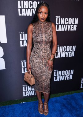 Yaya DaCosta, Los Angeles Merkez Stüdyoları 'nda 10 Ekim 2024' te Los Angeles, Kaliforniya, ABD 'de düzenlenen Netflix' in 