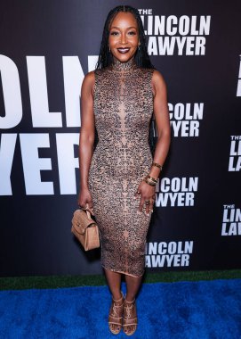 Yaya DaCosta, Los Angeles Merkez Stüdyoları 'nda 10 Ekim 2024' te Los Angeles, Kaliforniya, ABD 'de düzenlenen Netflix' in 