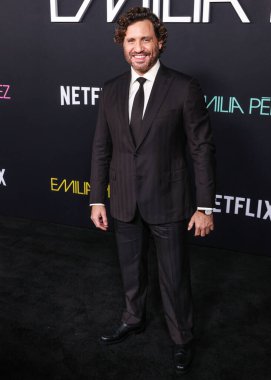 Edgar Ramirez, 21 Ekim 2024 'te Hollywood' da Hollywood, Los Angeles, Kaliforniya, ABD 'de düzenlenen Netflix' in 'Emilia Perez' in Los Angeles galasına geldi..