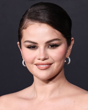 Elie Saab 'ı giyen Selena Gomez, 21 Ekim 2024' te Hollywood 'da Hollywood, Los Angeles, Kaliforniya, ABD' de düzenlenen Netflix 'in' Emilia Perez 'inin Los Angeles galasına geldi..