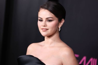 Elie Saab 'ı giyen Selena Gomez, 21 Ekim 2024' te Hollywood 'da Hollywood, Los Angeles, Kaliforniya, ABD' de düzenlenen Netflix 'in' Emilia Perez 'inin Los Angeles galasına geldi..