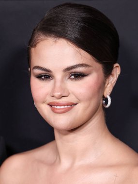 Elie Saab 'ı giyen Selena Gomez, 21 Ekim 2024' te Hollywood 'da Hollywood, Los Angeles, Kaliforniya, ABD' de düzenlenen Netflix 'in' Emilia Perez 'inin Los Angeles galasına geldi..