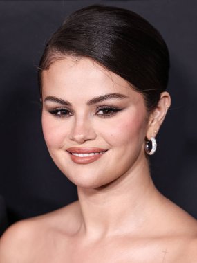 Elie Saab 'ı giyen Selena Gomez, 21 Ekim 2024' te Hollywood 'da Hollywood, Los Angeles, Kaliforniya, ABD' de düzenlenen Netflix 'in' Emilia Perez 'inin Los Angeles galasına geldi..