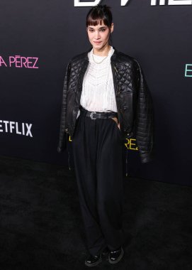 Sofia Boutella, 21 Ekim 2024 'te Hollywood' daki Hollywood Mısır Tiyatrosu 'nda düzenlenen Netflix' in 'Emilia Perez' adlı filminin Los Angeles galasına geldi..