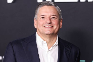 Netflix 'in eş CEO' su Ted Sarandos, 21 Ekim 2024 'te Hollywood' da Hollywood, Los Angeles, Kaliforniya, ABD 'de düzenlenen Netflix' in 'Emilia Perez' inin Los Angeles galasına geldi..