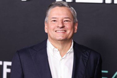 Netflix 'in eş CEO' su Ted Sarandos, 21 Ekim 2024 'te Hollywood' da Hollywood, Los Angeles, Kaliforniya, ABD 'de düzenlenen Netflix' in 'Emilia Perez' inin Los Angeles galasına geldi..