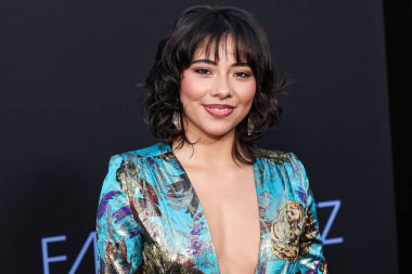 Xochitl Gomez, 21 Ekim 2024 'te Hollywood' da Hollywood, Los Angeles, Kaliforniya, ABD 'de düzenlenen Netflix' in 'Emilia Perez' adlı filminin Los Angeles galasına geldi..