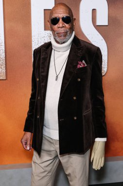 Morgan Freeman 23 Ekim 2024 'te Hollywood, Los Angeles, Kaliforniya, ABD' de düzenlenen Sinema Sanatları Akademisi - Linwood Dunn Tiyatrosu 'nda düzenlenen Paramount +' s Original Series 'Lioness' 2..