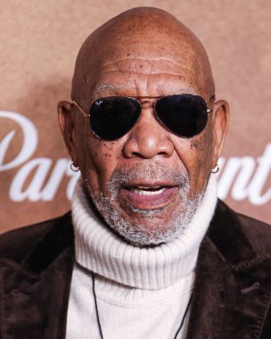 Morgan Freeman 23 Ekim 2024 'te Hollywood, Los Angeles, Kaliforniya, ABD' de düzenlenen Sinema Sanatları Akademisi - Linwood Dunn Tiyatrosu 'nda düzenlenen Paramount +' s Original Series 'Lioness' 2..