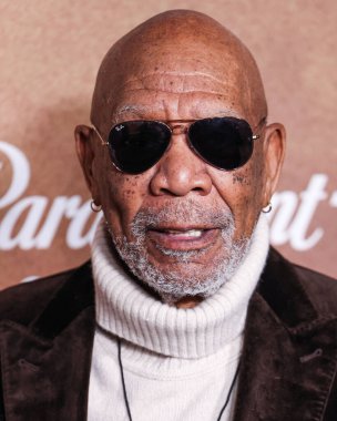 Morgan Freeman 23 Ekim 2024 'te Hollywood, Los Angeles, Kaliforniya, ABD' de düzenlenen Sinema Sanatları Akademisi - Linwood Dunn Tiyatrosu 'nda düzenlenen Paramount +' s Original Series 'Lioness' 2..