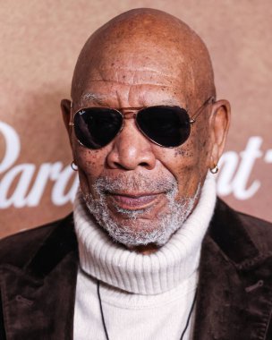Morgan Freeman 23 Ekim 2024 'te Hollywood, Los Angeles, Kaliforniya, ABD' de düzenlenen Sinema Sanatları Akademisi - Linwood Dunn Tiyatrosu 'nda düzenlenen Paramount +' s Original Series 'Lioness' 2..